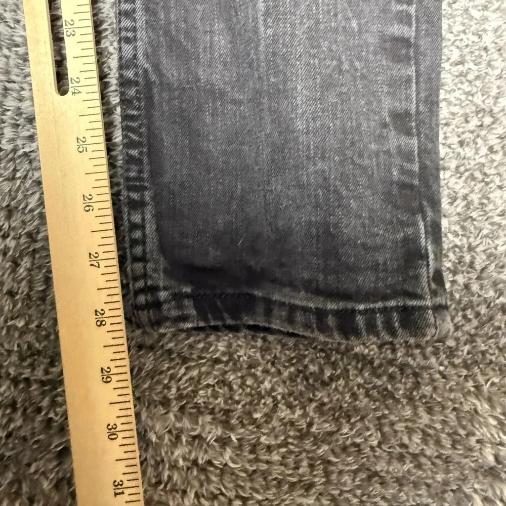 Levis 511 Mens Slim Fit Jeans Size 29x30‎ Faded Black Stretch Denim